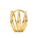 MIRABEL - Lab Diamond Statement Eternity 18k Yellow Gold Eternity Lily Arkwright