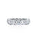 NADIA - 18k White Gold Statement Eternity Eternity Lily Arkwright