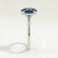 PARIS - Oval Alexandrite & Diamond 950 Platinum Petite Hidden Halo