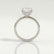 PARIS - Asscher Lab Diamond Platinum Petite Hidden Halo