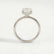 PARIS - Cushion Lab Diamond 18k White Gold Hidden Halo