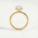 PARIS - Cushion Lab Diamond 18k Yellow Gold Hidden Halo