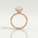 PARIS - Marquise Lab Diamond 18K Rose Gold Micro Pavé Hidden Halo
