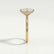 PARIS - Marquise Lab Diamond 18K Yellow Gold Micro Pavé Hidden Halo
