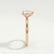PARIS - Pear Lab Diamond 18k Rose Gold Hidden Halo