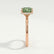 PARIS - Princess Green Lab Diamond 18k Rose Gold Petite Hidden Halo