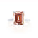 PARIS - Emerald Champagne Sapphire & Diamond 950 Platinum Petite Hidden Halo