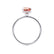 PARIS - Emerald Champagne Sapphire & Diamond 950 Platinum Petite Hidden Halo