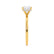 PARIS - Cushion Natural Diamond 18k Yellow Gold Hidden Halo Engagement Ring Lily Arkwright