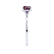 PARIS - Cushion Alexandrite & Diamond 18k White Gold Petite Hidden Halo