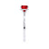 PARIS - Cushion Ruby & Diamond 950 Platinum Petite Hidden Halo