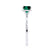 PARIS - Cushion Emerald & Diamond 950 Platinum Petite Hidden Halo