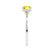 PARIS - Cushion Yellow Sapphire & Diamond 18k White Gold Petite Hidden Halo
