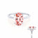 PARIS - Oval Champagne Sapphire & Diamond 950 Platinum Petite Hidden Halo