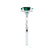 PARIS - Oval Emerald & Diamond 18k White Gold Petite Hidden Halo