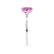 PARIS - Radiant Pink Sapphire & Diamond 950 Platinum Petite Hidden Halo
