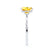 PARIS - Radiant Yellow Sapphire & Diamond 950 Platinum Petite Hidden Halo