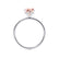 PARIS - Radiant Champagne Sapphire & Diamond 950 Platinum Petite Hidden Halo