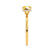 PARIS - Round Yellow Sapphire & Diamond 18k Yellow Gold Petite Hidden Halo