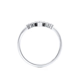 POSE - Tiara Marquise Wedding Ring 950 Platinum Engagement Ring Lily Arkwright
