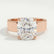 REGENT - Cushion Lab Diamond 18k Rose Gold Solitaire