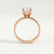 REGENT - Elongated Cushion Lab Diamond 18k Rose Gold Solitaire