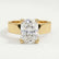 REGENT - Elongated Cushion Lab Diamond 18k Yellow Gold Solitaire
