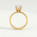 REGENT - Elongated Cushion Lab Diamond 18k Yellow Gold Solitaire