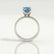 REGENT - Emerald Blue Lab Diamond Platinum Solitaire
