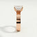 REGENT - Emerald Lab Diamond 18k Rose Gold Solitaire