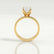 REGENT - Emerald Lab Diamond 18k Yellow Gold Solitaire