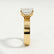 REGENT - Emerald Lab Diamond 18k Yellow Gold Solitaire
