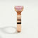 REGENT - Emerald Pink Lab Diamond 18k Rose Gold Solitaire