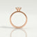 REGENT - Marquise Lab Diamond 18k Rose Gold Solitaire