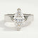 REGENT - Marquise Lab Diamond Platinum Solitaire