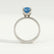 REGENT - Oval Blue Lab Diamond Platinum Solitaire