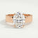 REGENT - Oval Lab Diamond 18k Rose Gold Solitaire