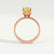 REGENT - Oval Yellow Lab Diamond 18k Rose Gold Solitaire