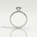 REGENT - Pear Blue Lab Diamond Platinum Solitaire