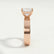 REGENT - Princess Lab Diamond 18k Rose Gold Solitaire