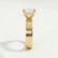 REGENT - Princess Lab Diamond 18k Yellow Gold Solitaire