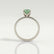 REGENT - Radiant Green Lab Diamond Platinum Solitaire