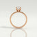 REGENT - Radiant Lab Diamond 18k Rose Gold Solitaire