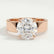 REGENT - Round Lab Diamond 18k Rose Gold Solitaire