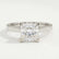ROSALEE - Princess Lab Diamond 950 Platinum Solitaire