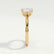 ROSALEE - Princess Lab Diamond 18k Yellow Gold Solitaire