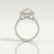 ROSA - Oval Lab Diamond 18k White Gold Halo