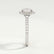 ROSA - Oval Lab Diamond 18k White Gold Halo