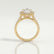 ROSA - Oval Lab Diamond 18k Yellow Gold Halo