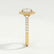 ROSA - Oval Lab Diamond 18k Yellow Gold Halo